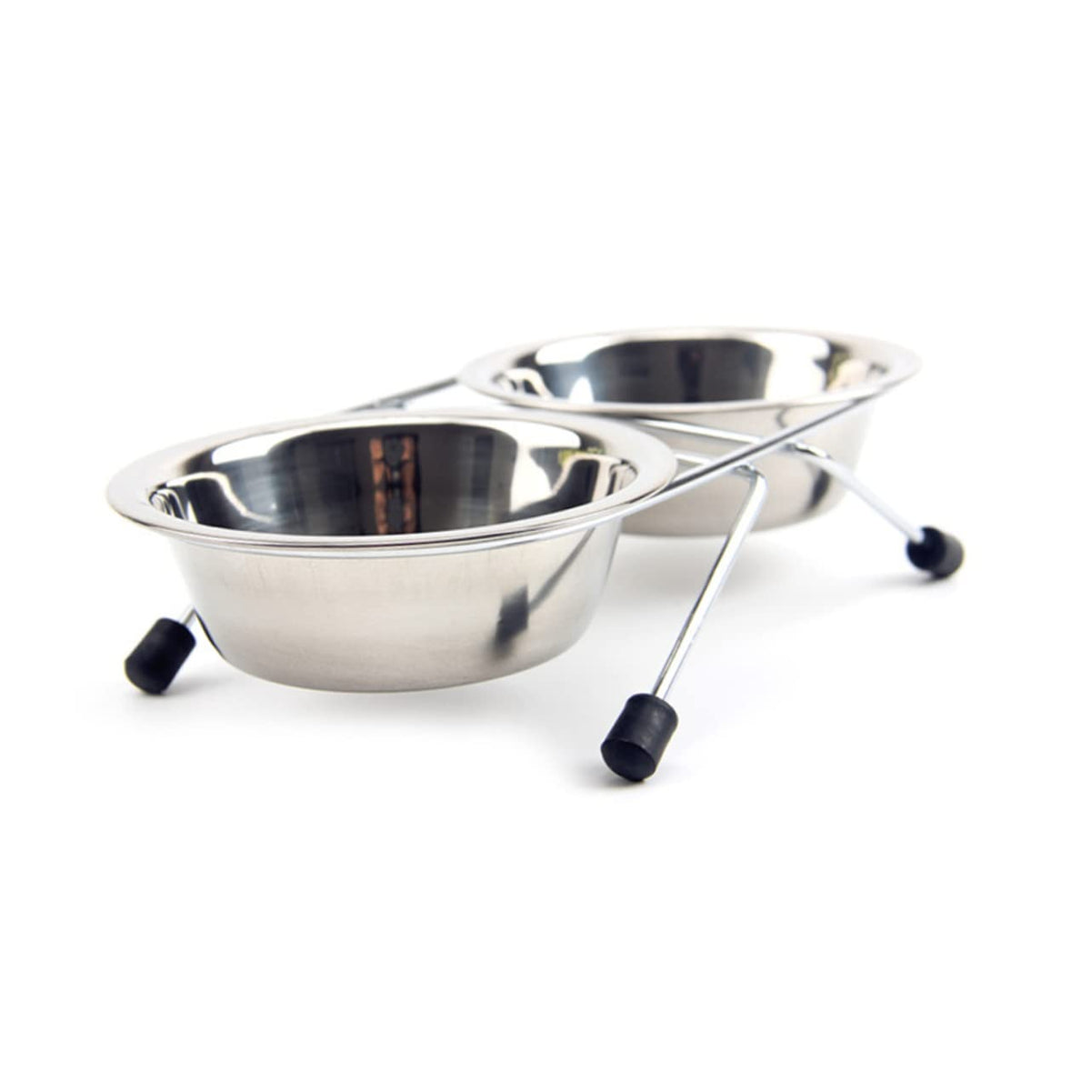 Stainless Steel Dog Cat Bowls Set W92241