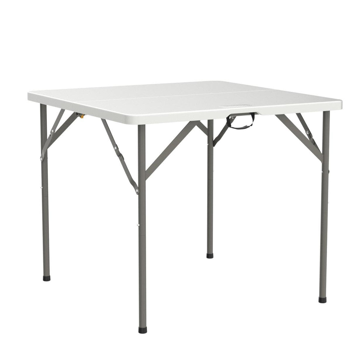 White Bi-Folding Portable Plastic Table P2637