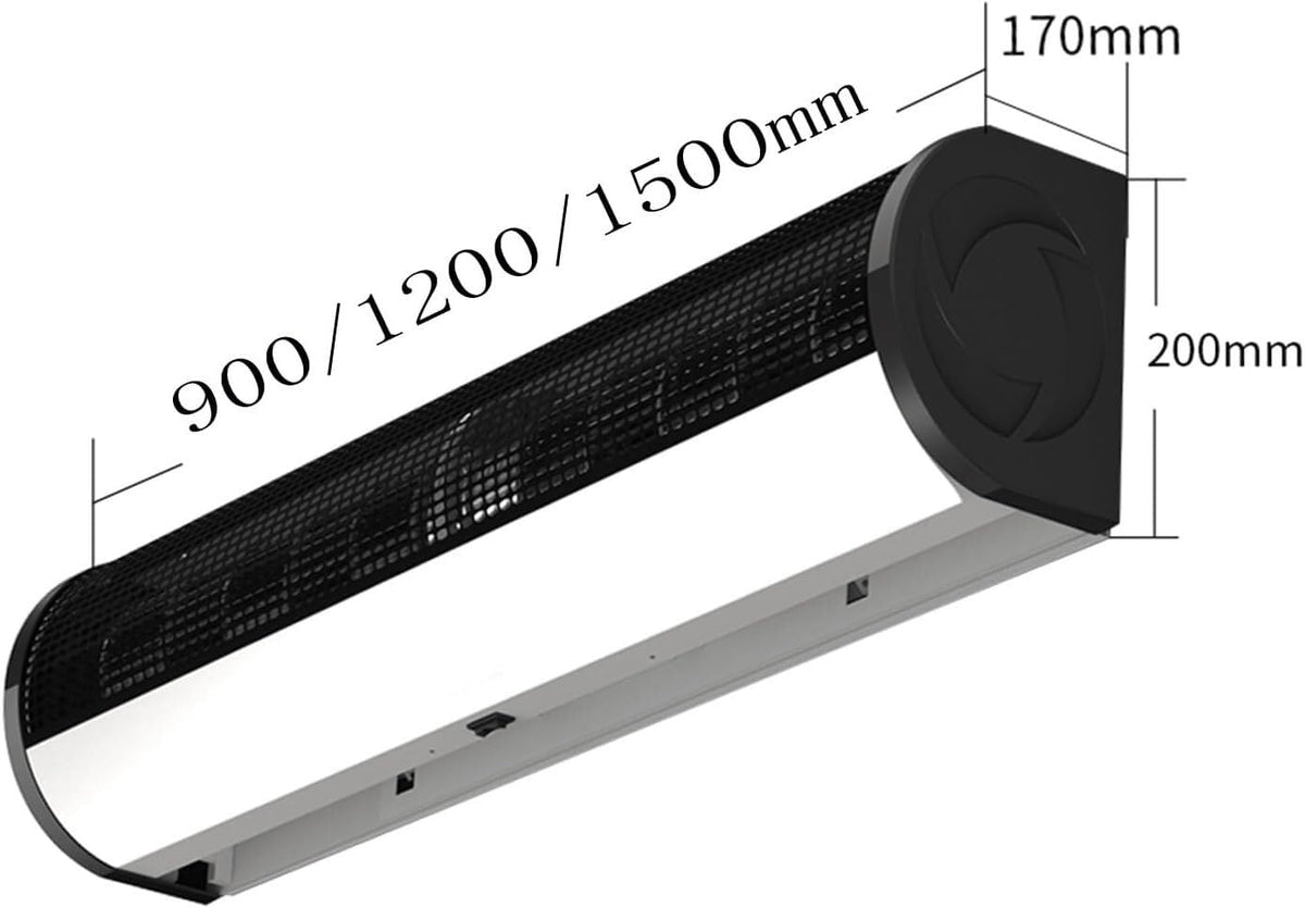 Commercial Indoor 2 Speed Wall-mounted Air Curtain W1329