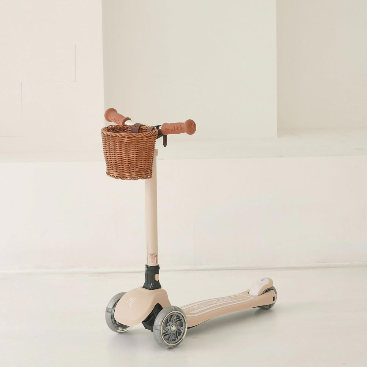 3-Wheel Foldable Kids Scooter with LED Light-Up Wheels W806