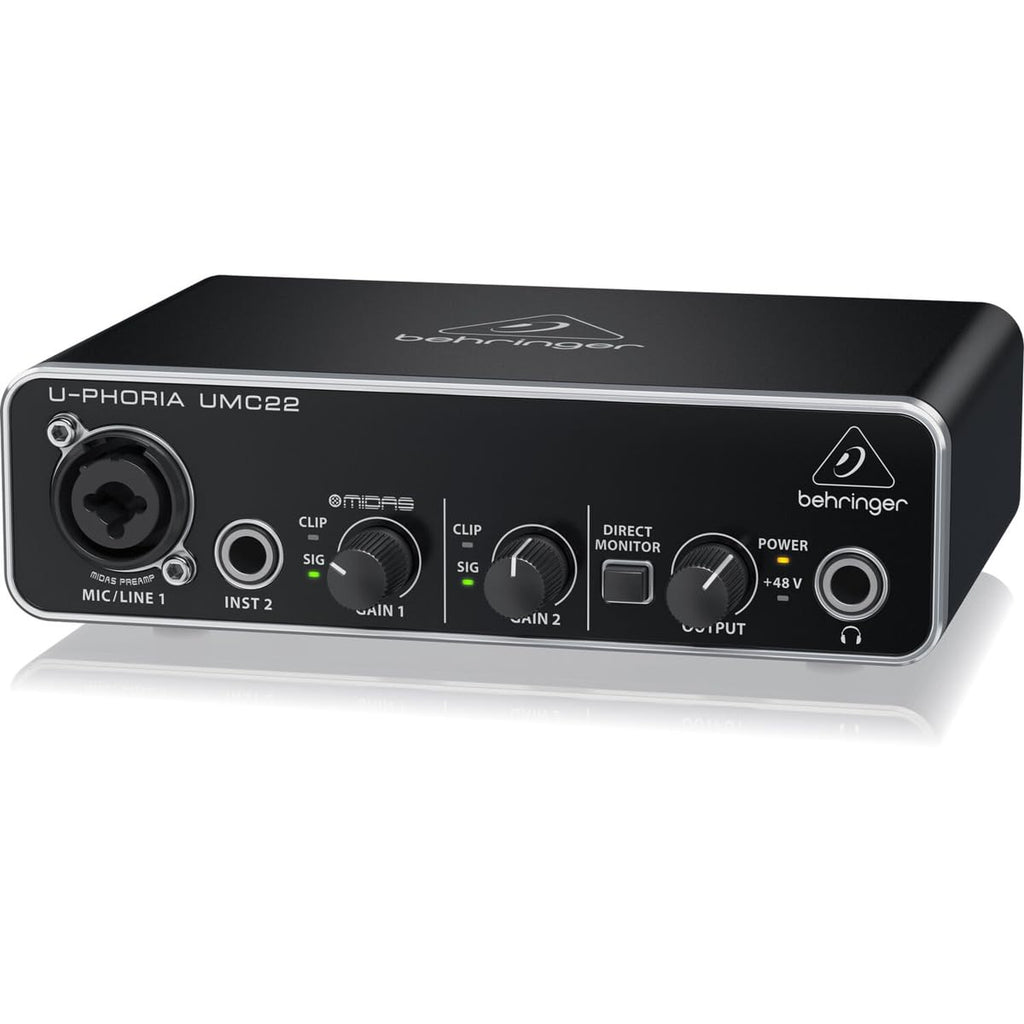 USB Audio Interface with Mic Preamplifier T129651
