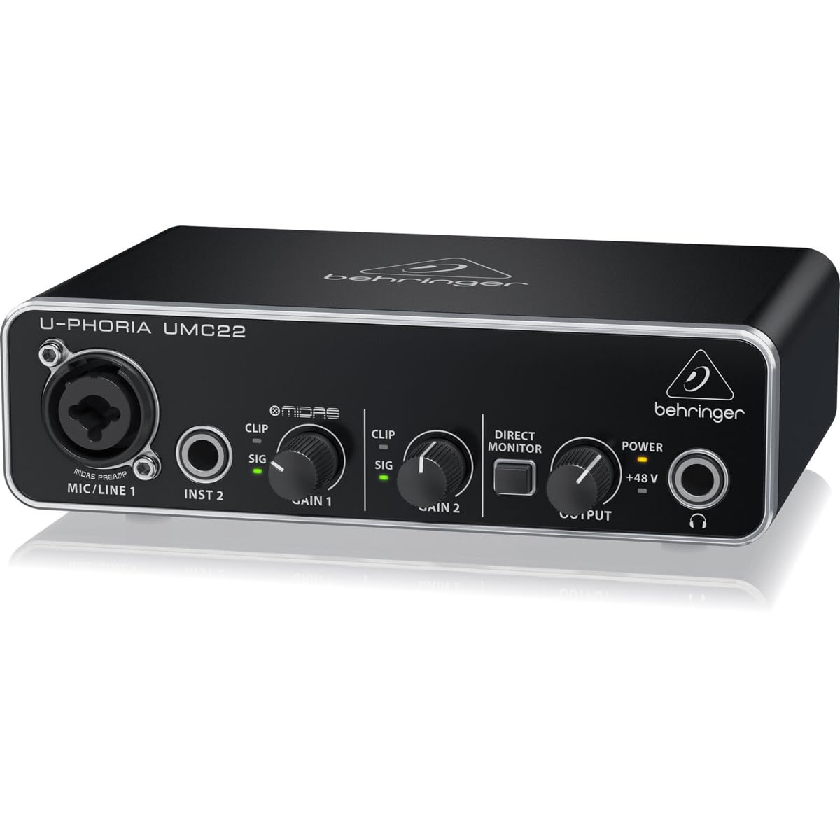 USB Audio Interface with Mic Preamplifier T129651
