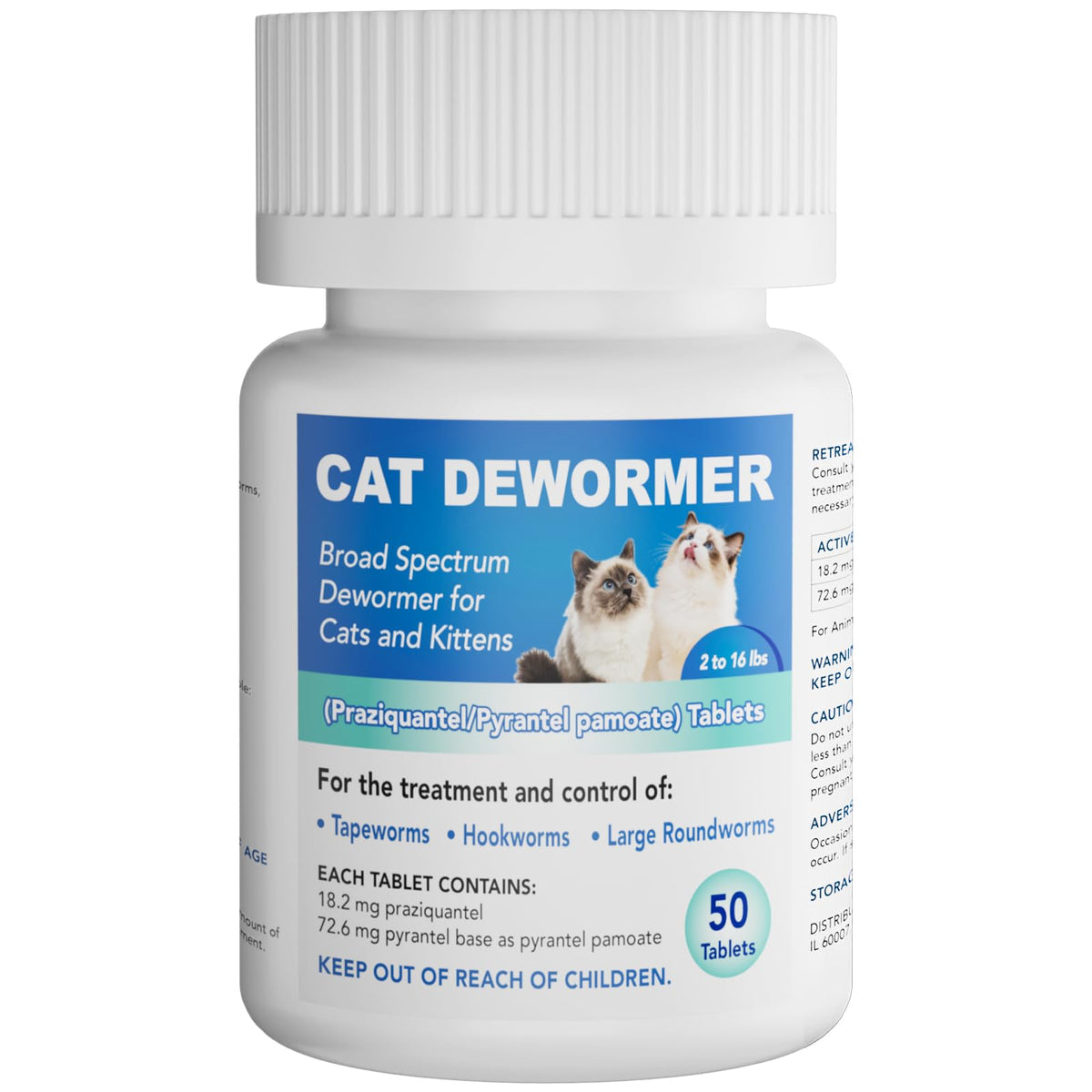 Cat Dewormer All Worms Broad Spectrum S777742