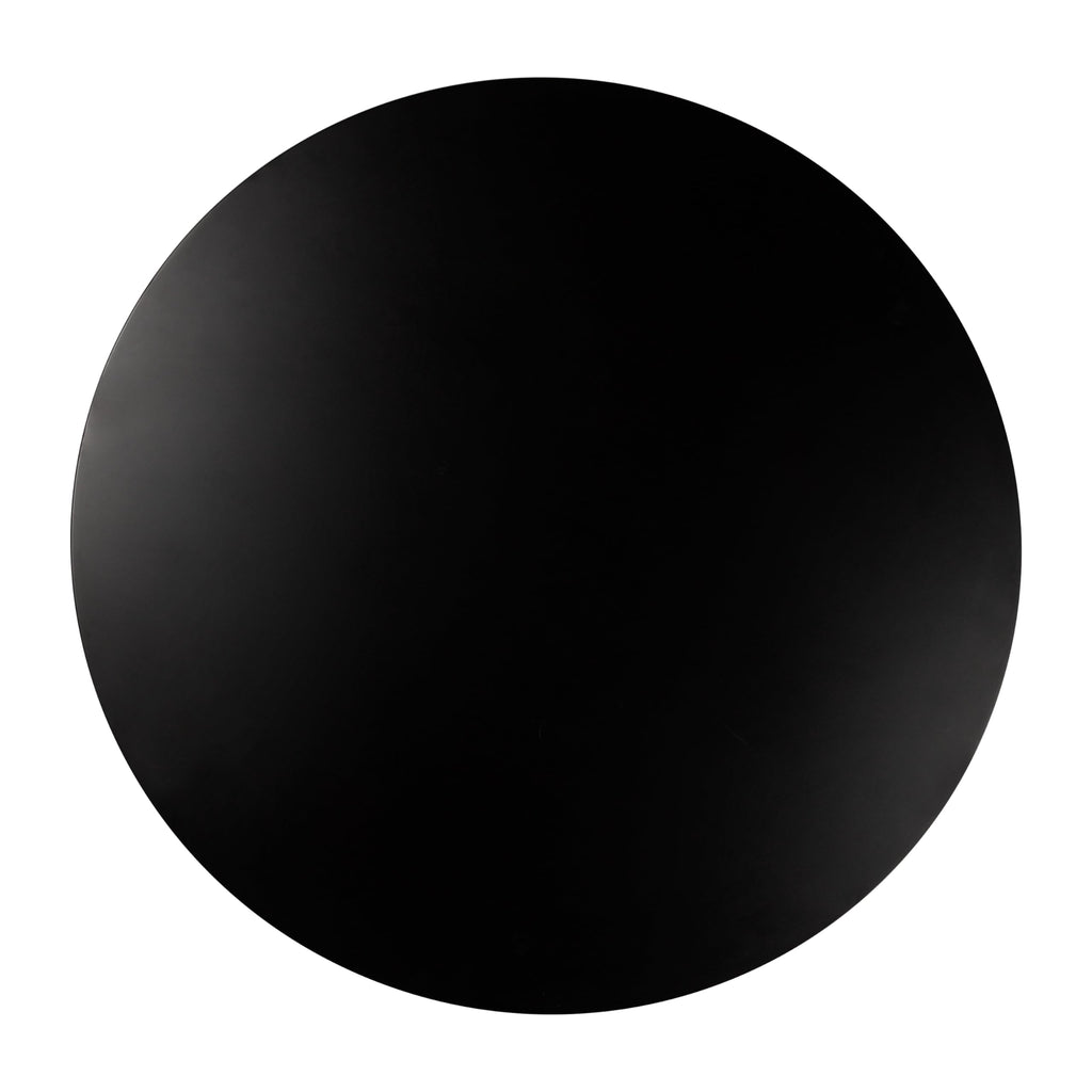 Black Round Drum Coffee Table I260361