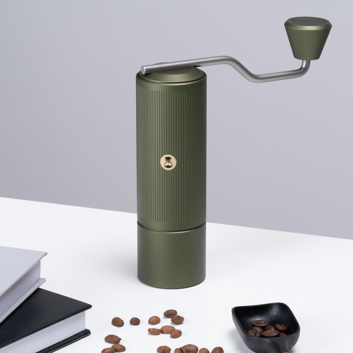Manual Stainless Steel Conical Burr Coffee Grinder 20g D542
