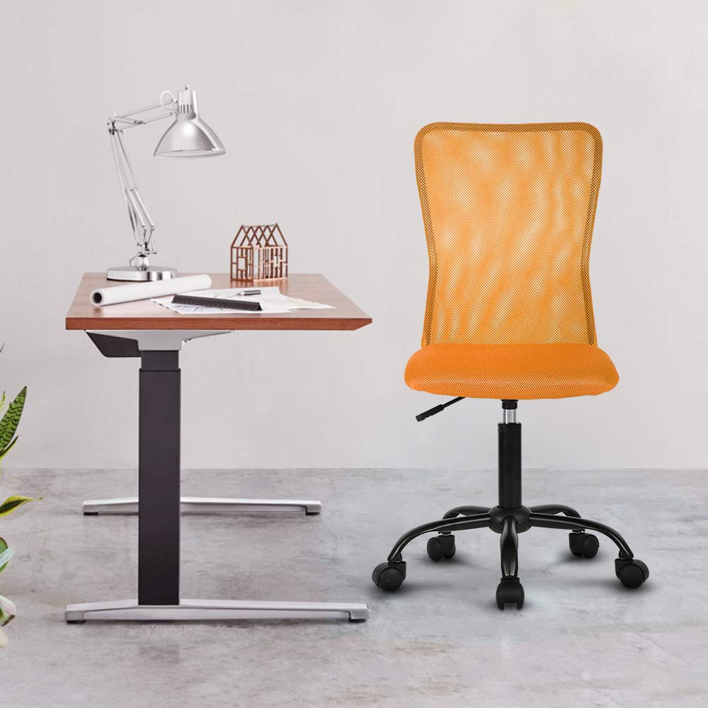 Orange Ergonomic Mesh Office Chair W511