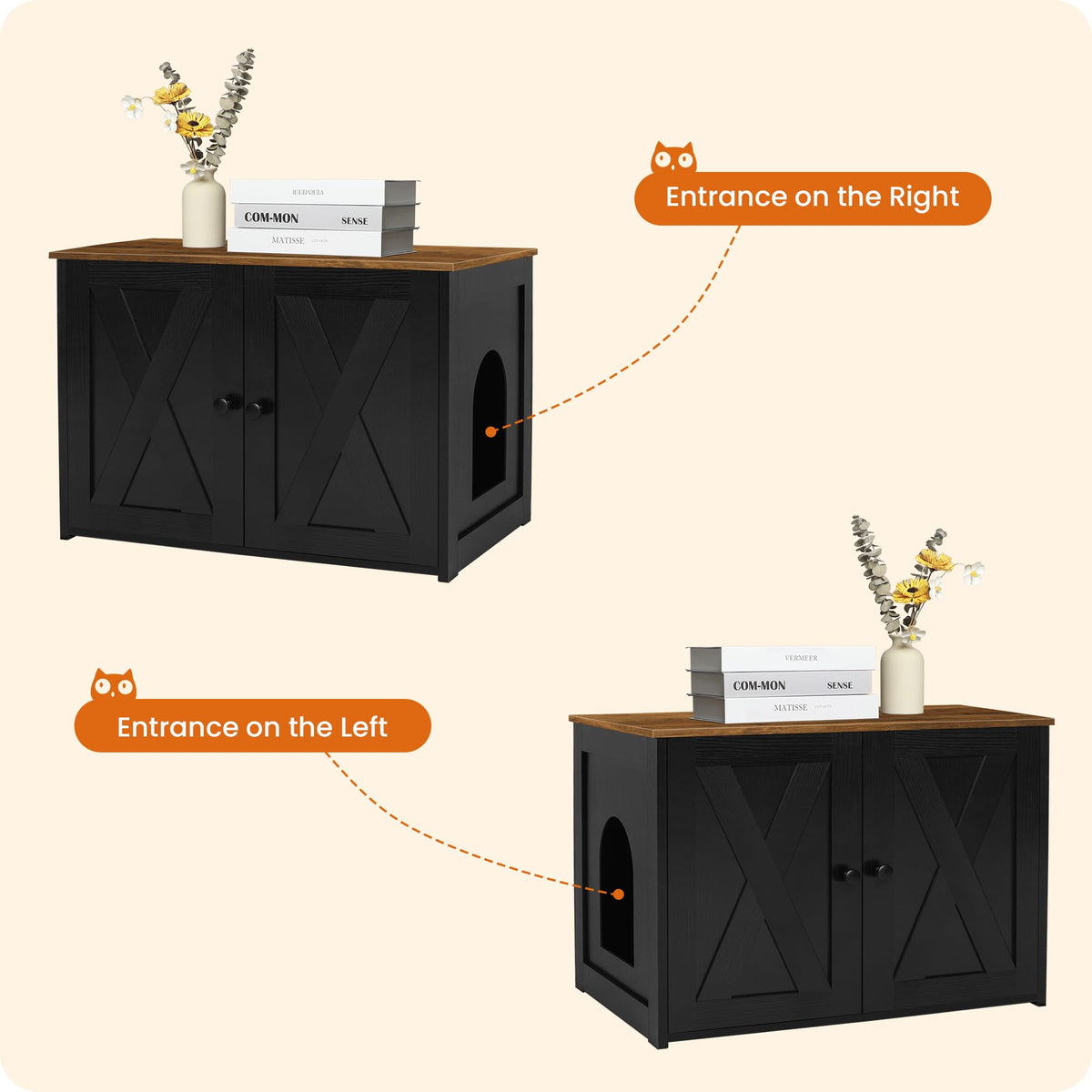 Cat Litter Box Enclosure X748