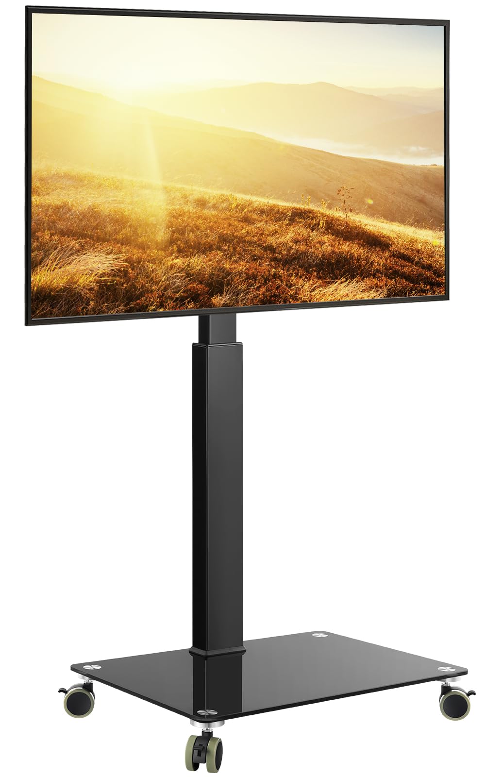 Rolling Floor TV Stand for 27-60 inch LED Screen with Mount X6392