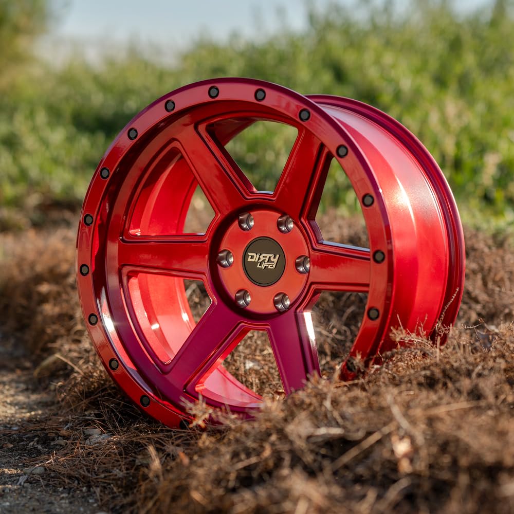 20x9 5x5 -12mm Candy Red Wheel Rim Z81671