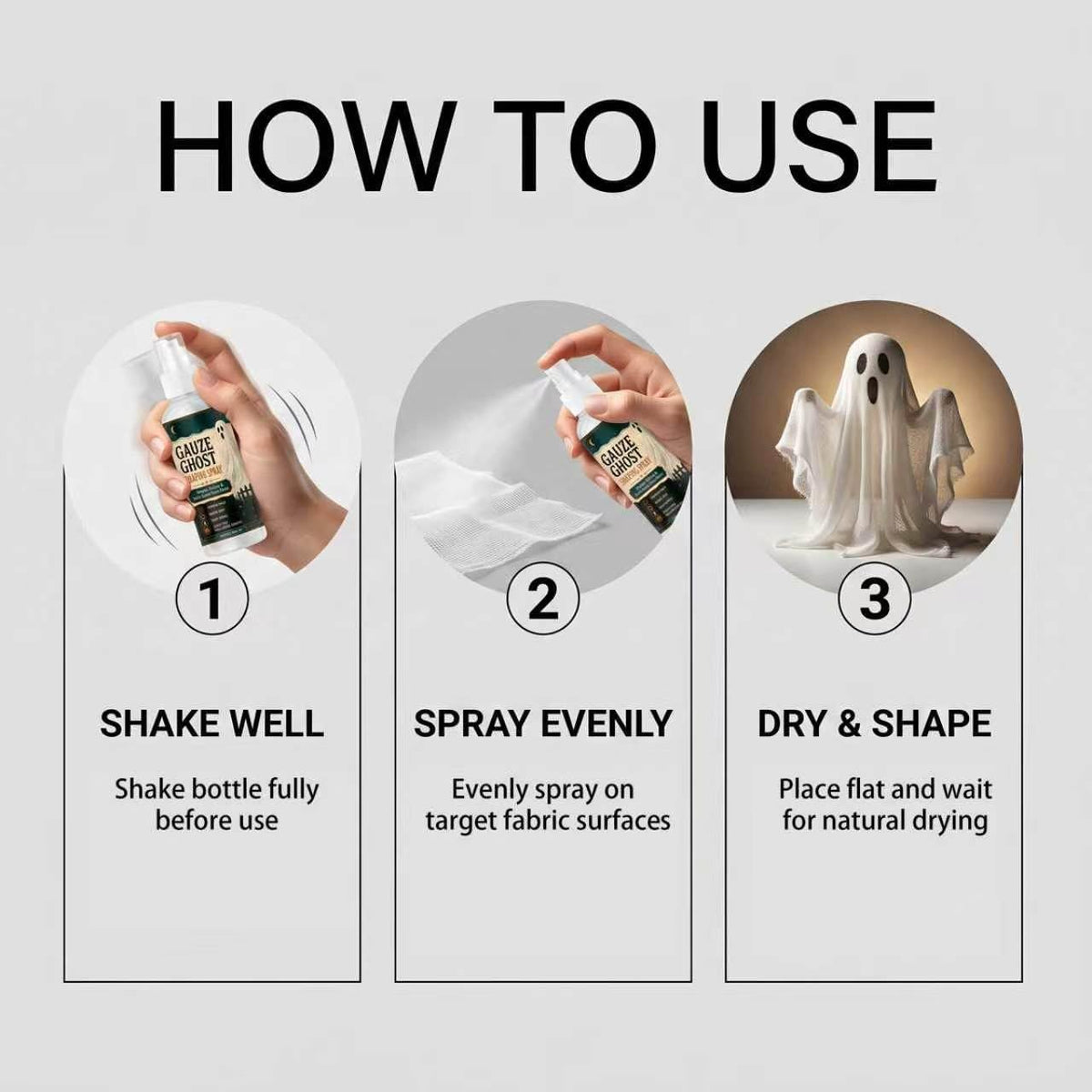 Fabric Stiffening Spray 100ml 6PCS E755