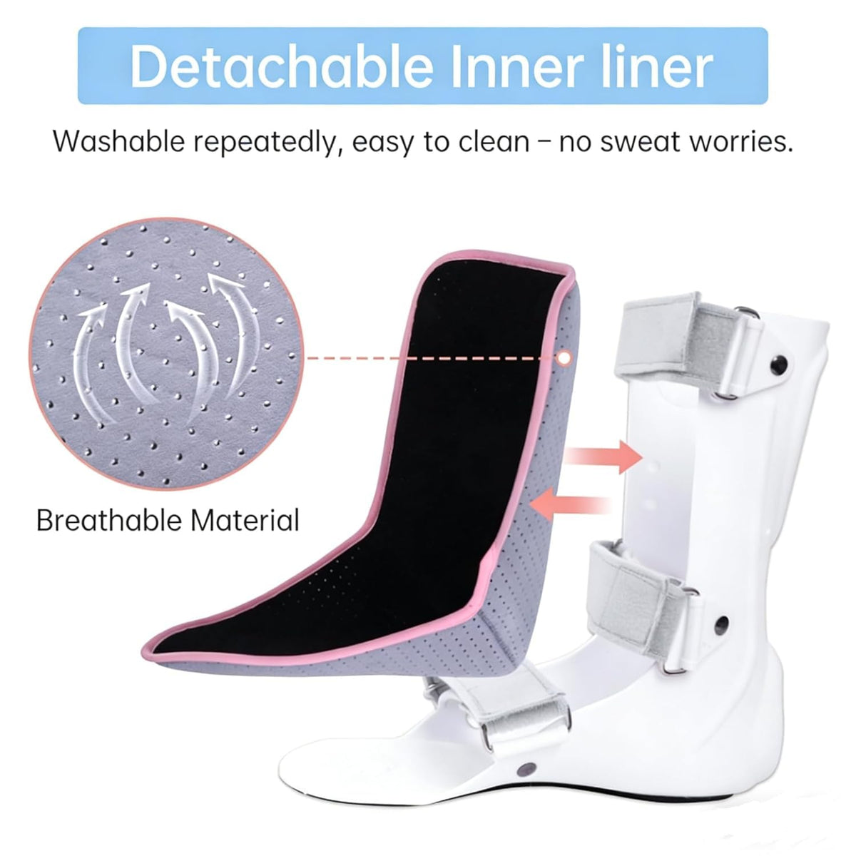 Walking Boot with Removable Liner & Splint I38927
