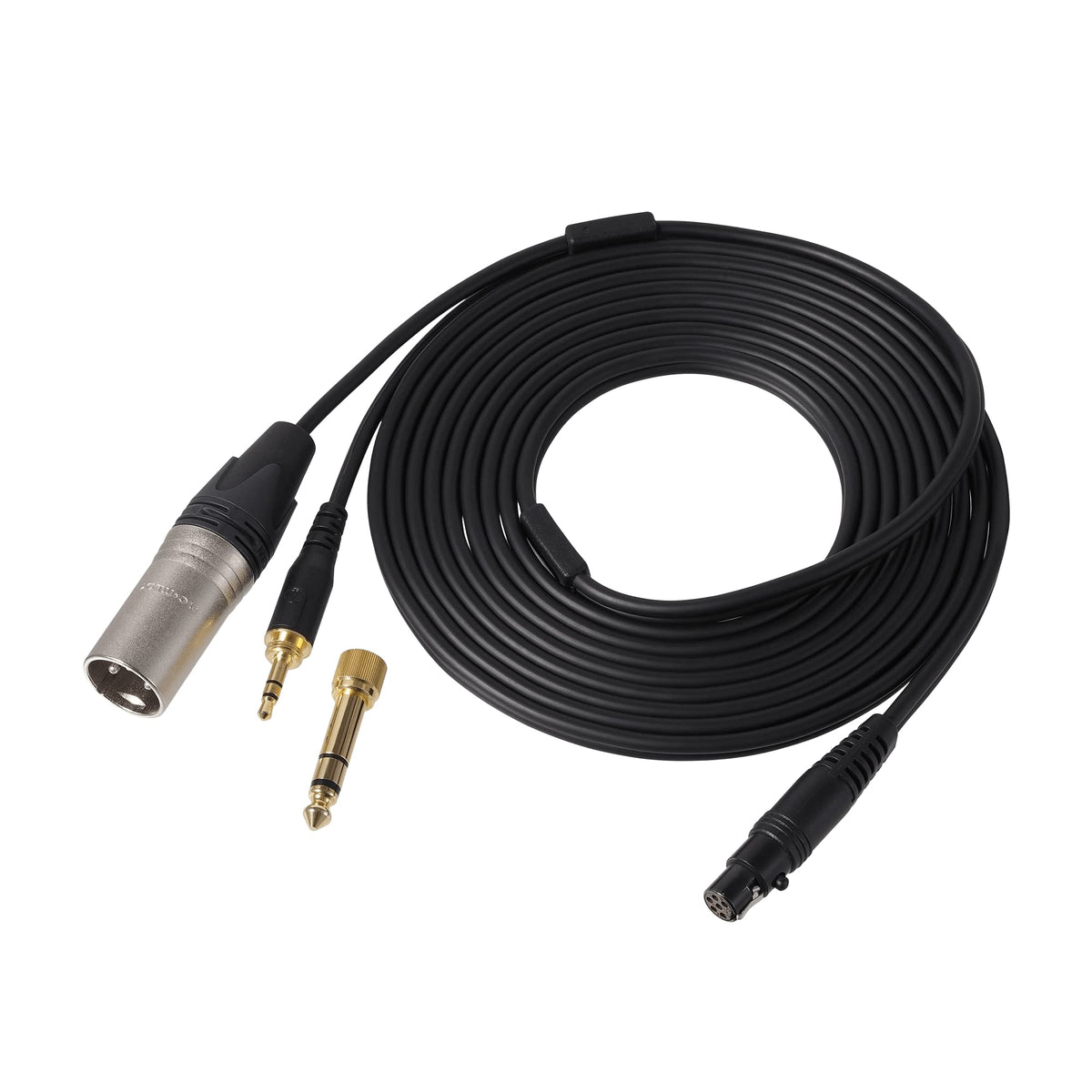 Black Broadcast Stereo Headset with Boom Microphone A972