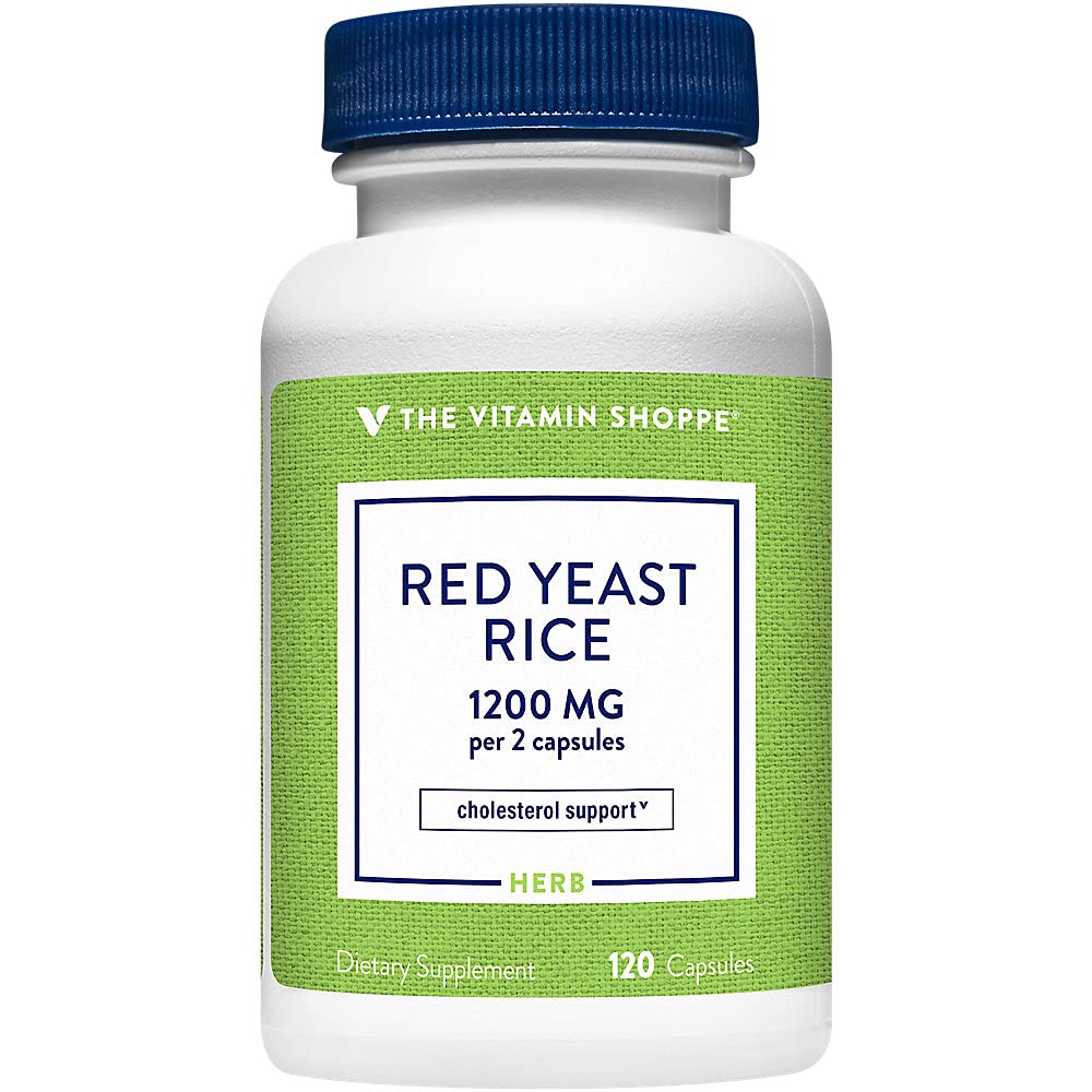 Red Yeast Rice 1200 MG 120 Capsules M994905