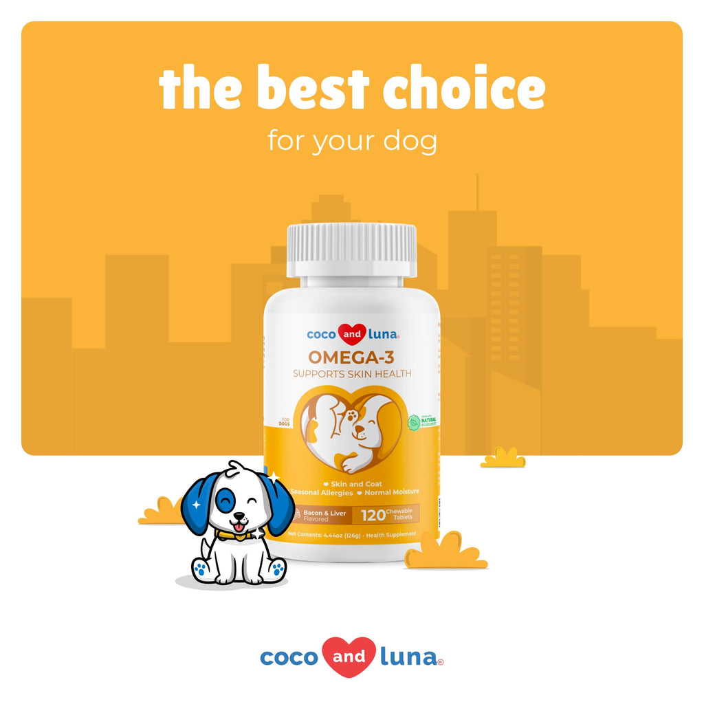 Milk Thistle + Omega 3 for Dogs Bundle with EPA & DHA F36502