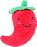 Red Squeaky Plush Dog Toys O97899