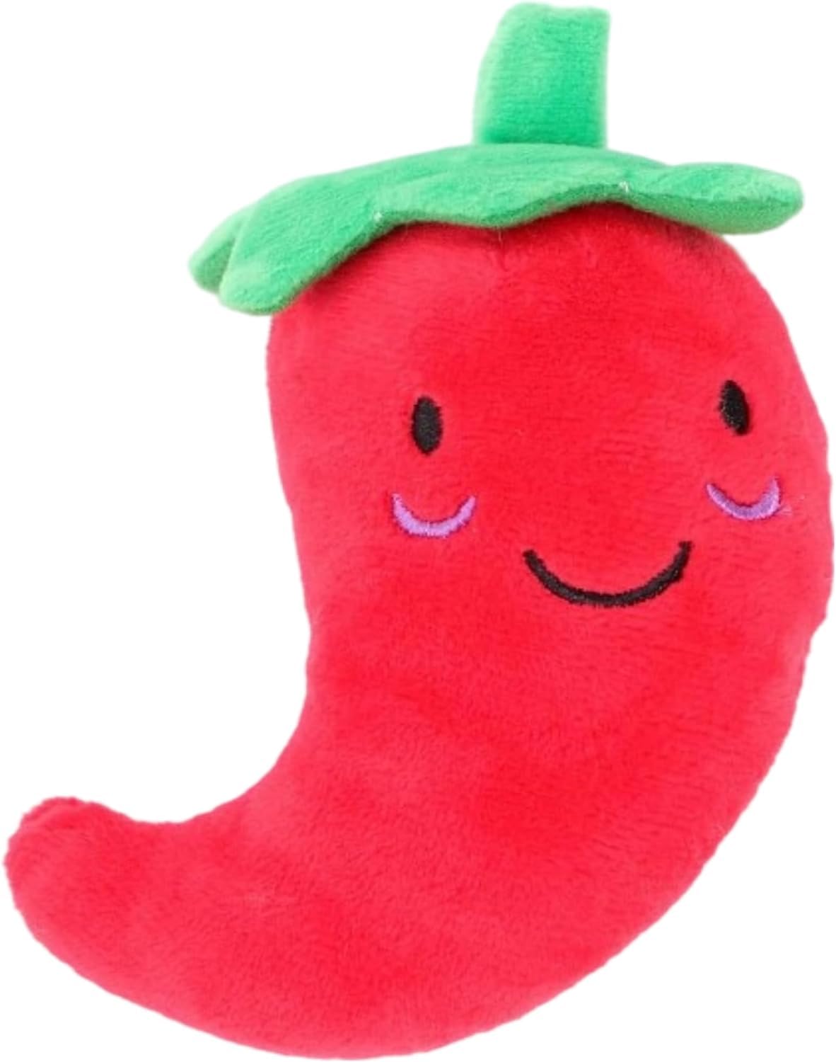 Red Squeaky Plush Dog Toys O97899