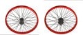 20 x 2.125 Alloy Front & Rear Bike Wheel Set N961
