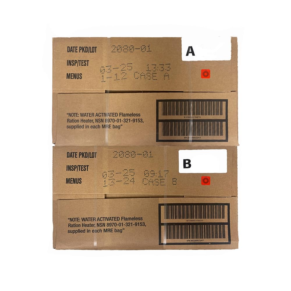 MRE Variety Pack of 12 X22419