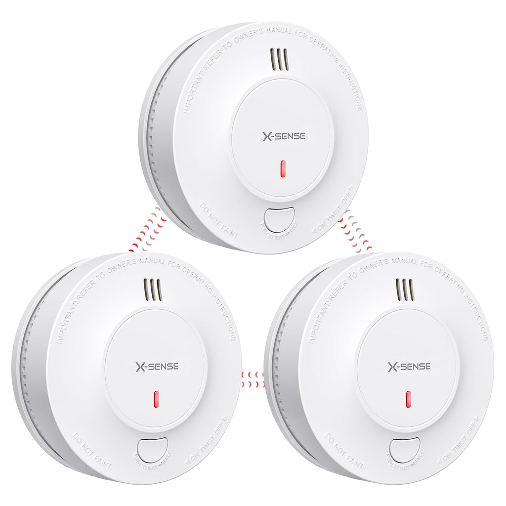 Interconnected Smoke Detector 3-Pack A596