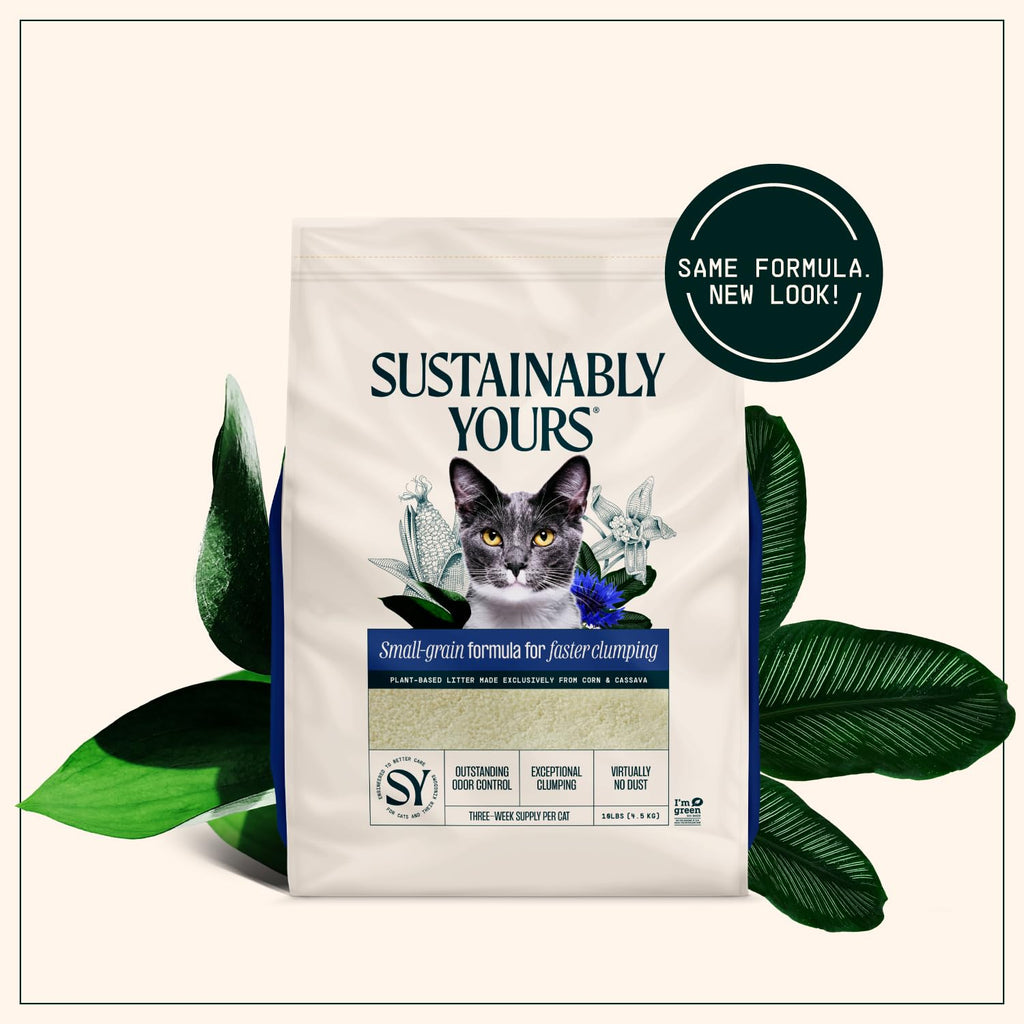 Natural Cat Litter, Unscented, 10 lbs D859