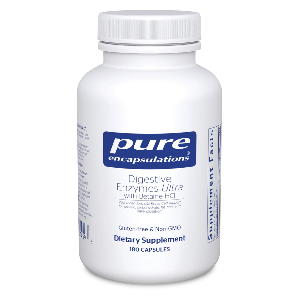 Digestive Enzymes Ultra with Betaine HCl, 180 Capsules L4558