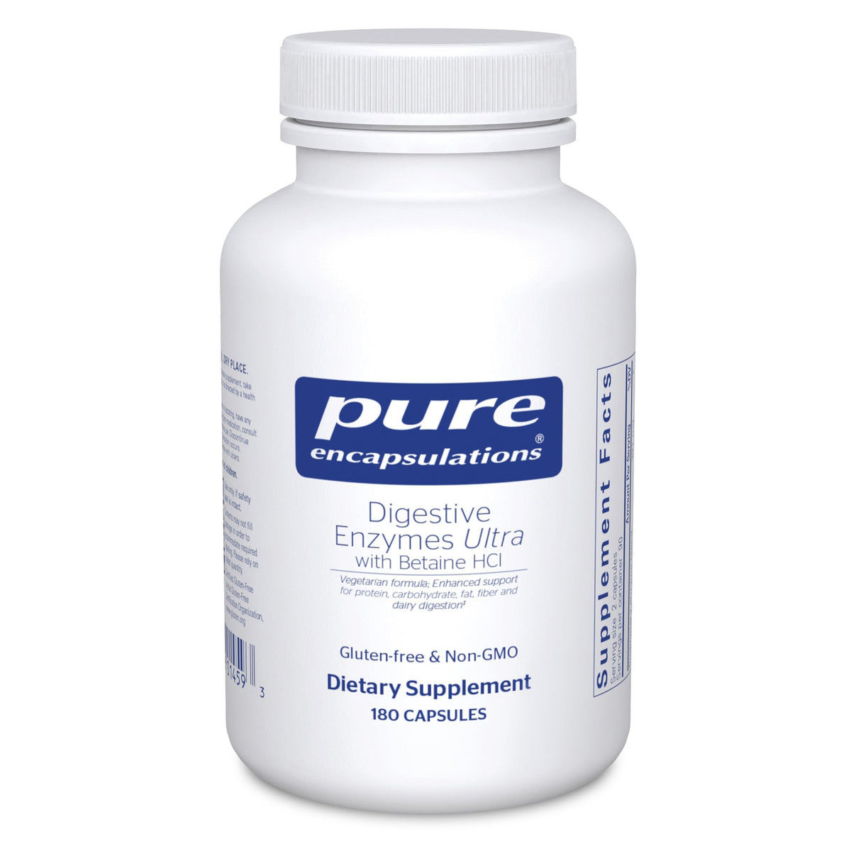 Digestive Enzymes Ultra with Betaine HCl, 180 Capsules L4558