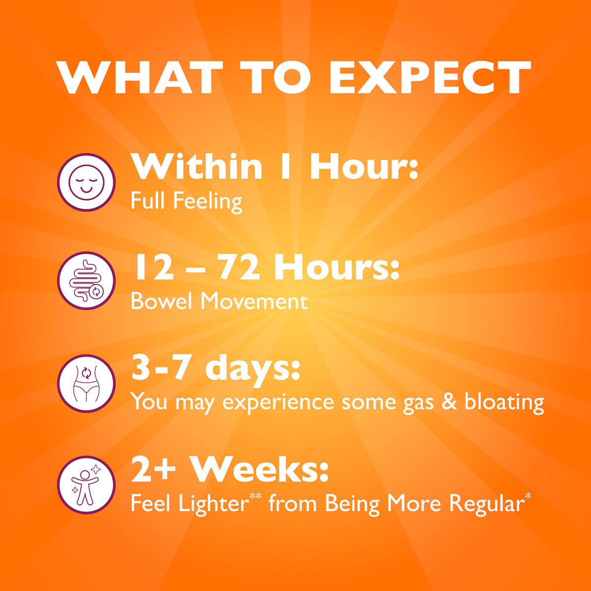 Sugar-Free Orange Flavored Psyllium Husk Fiber Powder P297