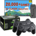 Retro Gaming Console with Dual Wireless Controllers 4K HDMI Output 64GB F7422
