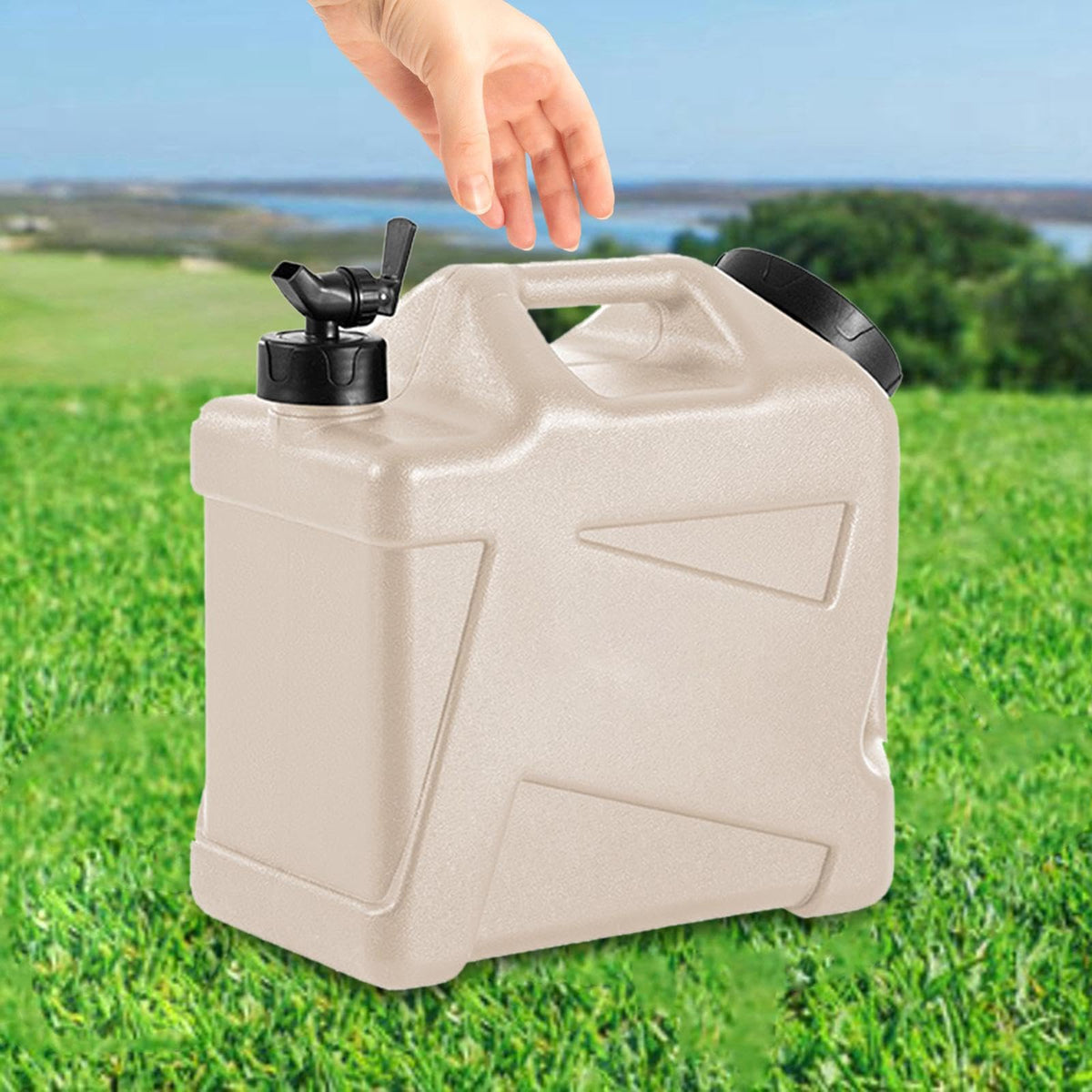Portable 12L Water Container with Faucet U25940