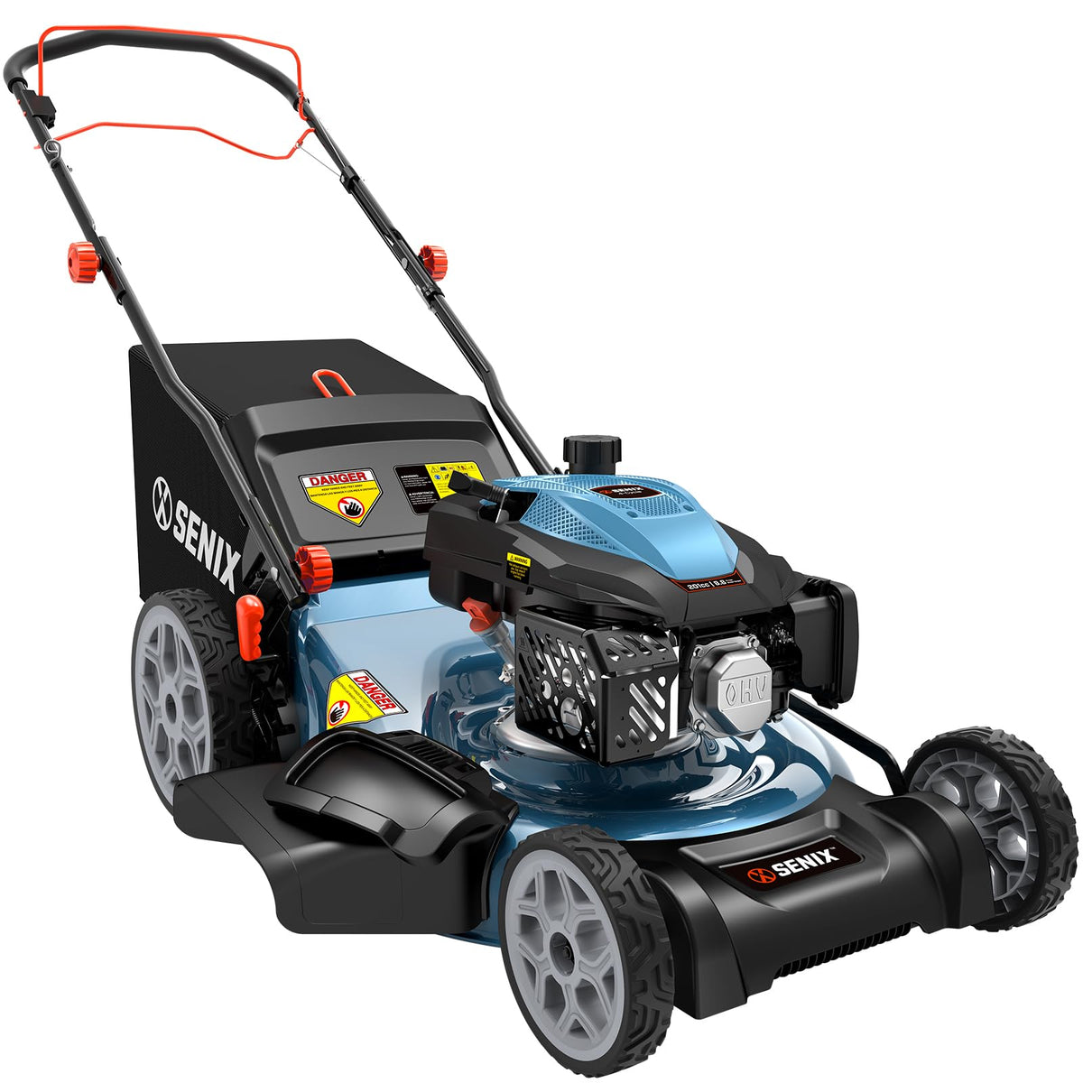 22" 3-in-1 Self Propelled Gas Lawn Mower A3099