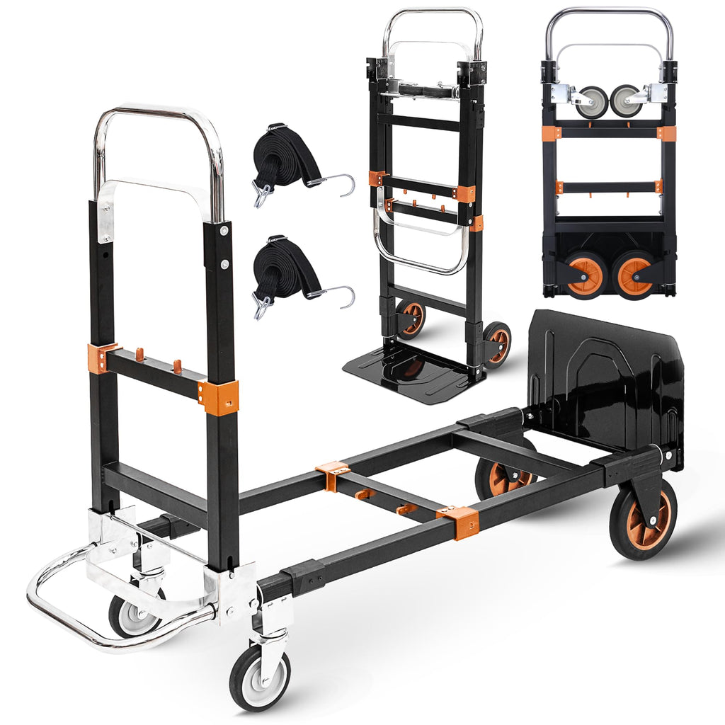 3 in 1 Folding Hand Truck 500lbs Capacity L94719