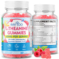 L-Theanine Gummies with Ashwagandha, GABA, 5-HTP, Magnesium Glycinate, Raspberry, 60 Count F83470