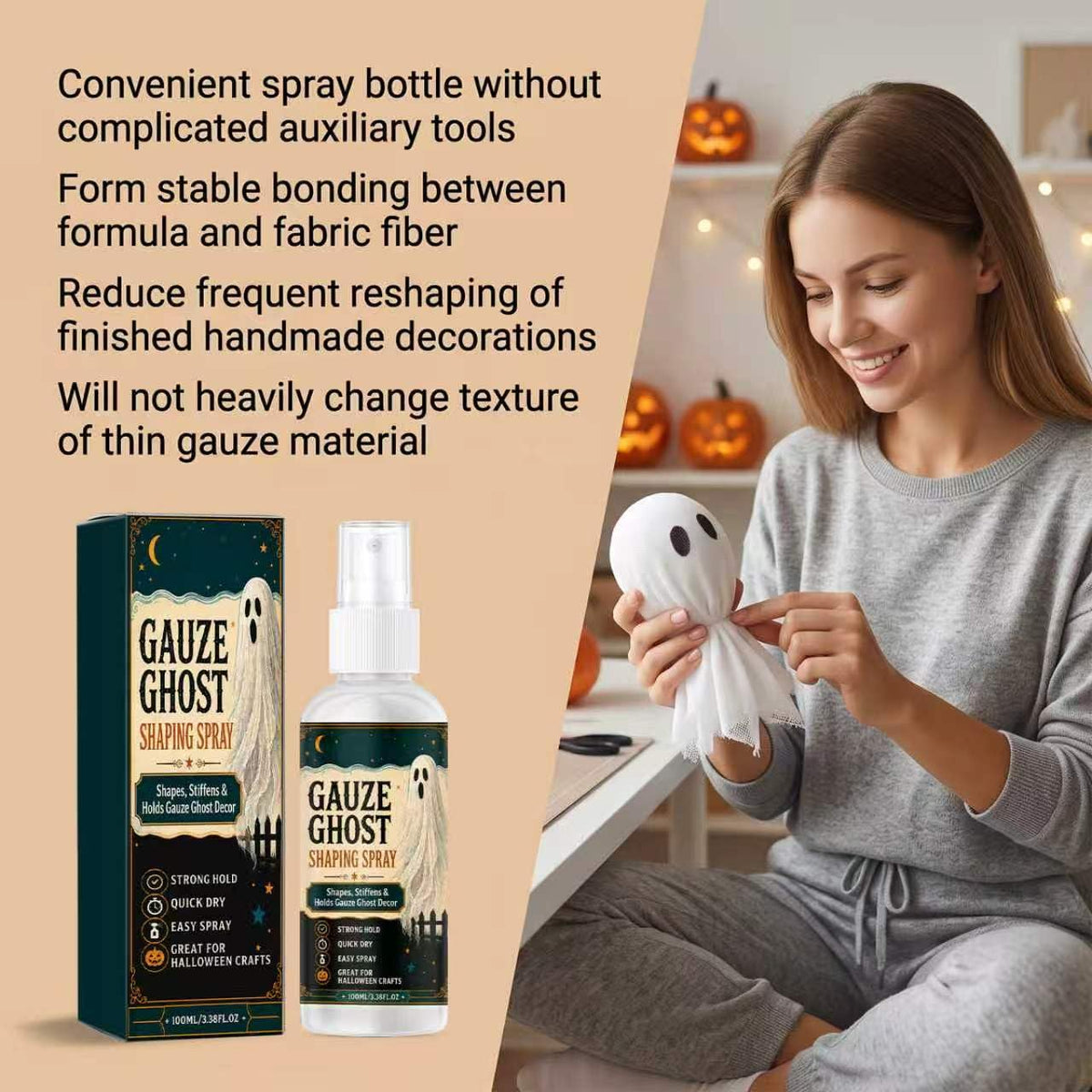 Fabric Stiffening Spray 100ml 6PCS E755