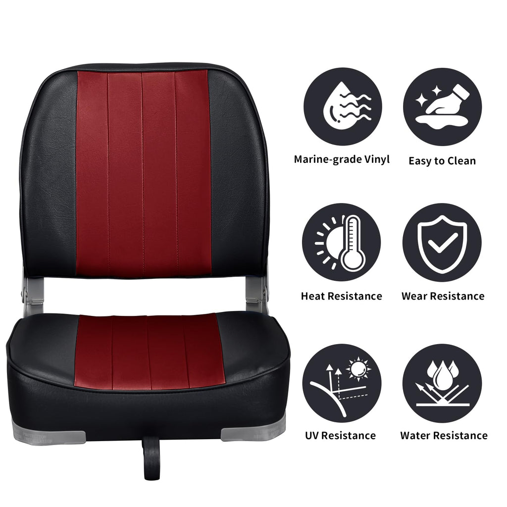 Low Back Folding Boat Seats 2 Pack R457595