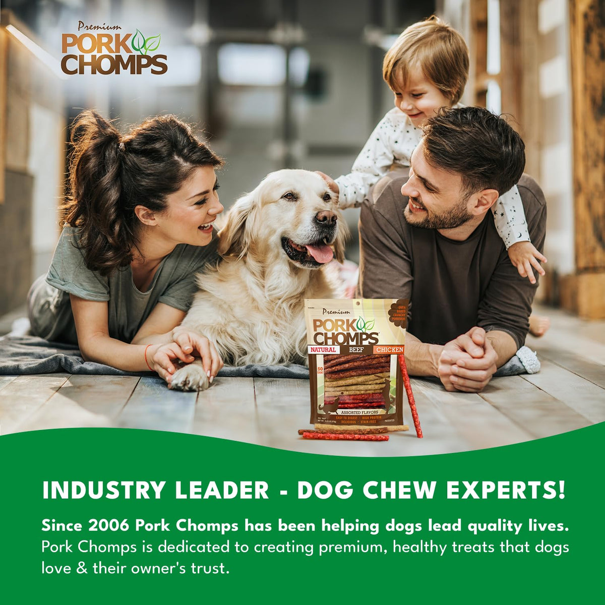 Dog Chews 5 in Munchy Sticks 50 Count Z331996