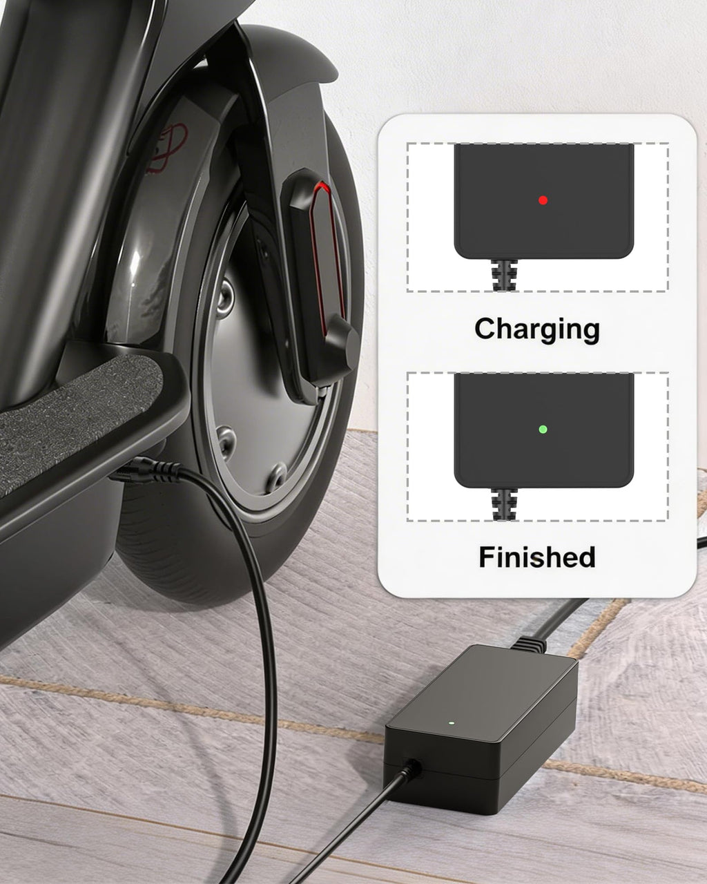 42V 2A Scooter Charger N307