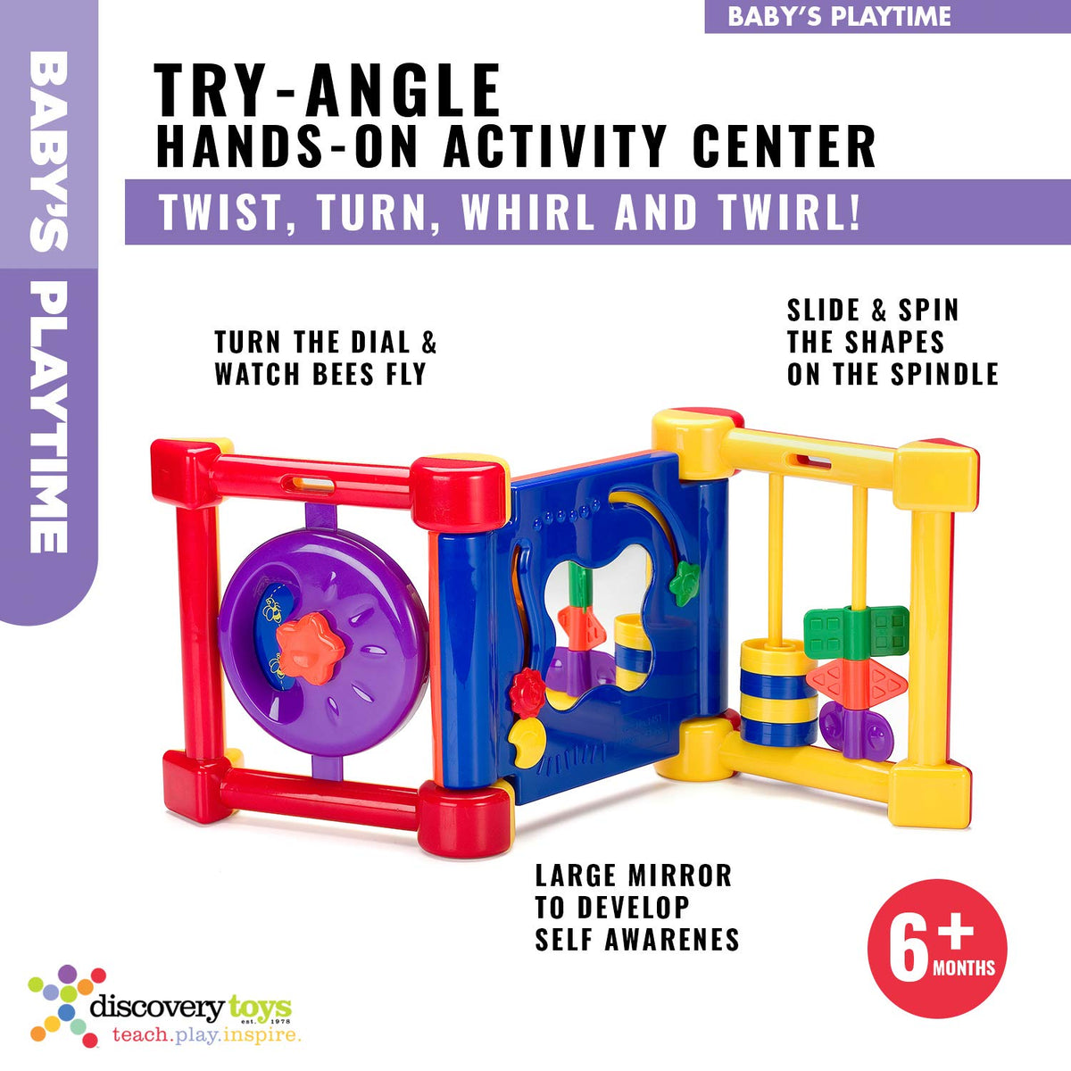 5-in-1 Foldable Portable Baby Activity Center S5772
