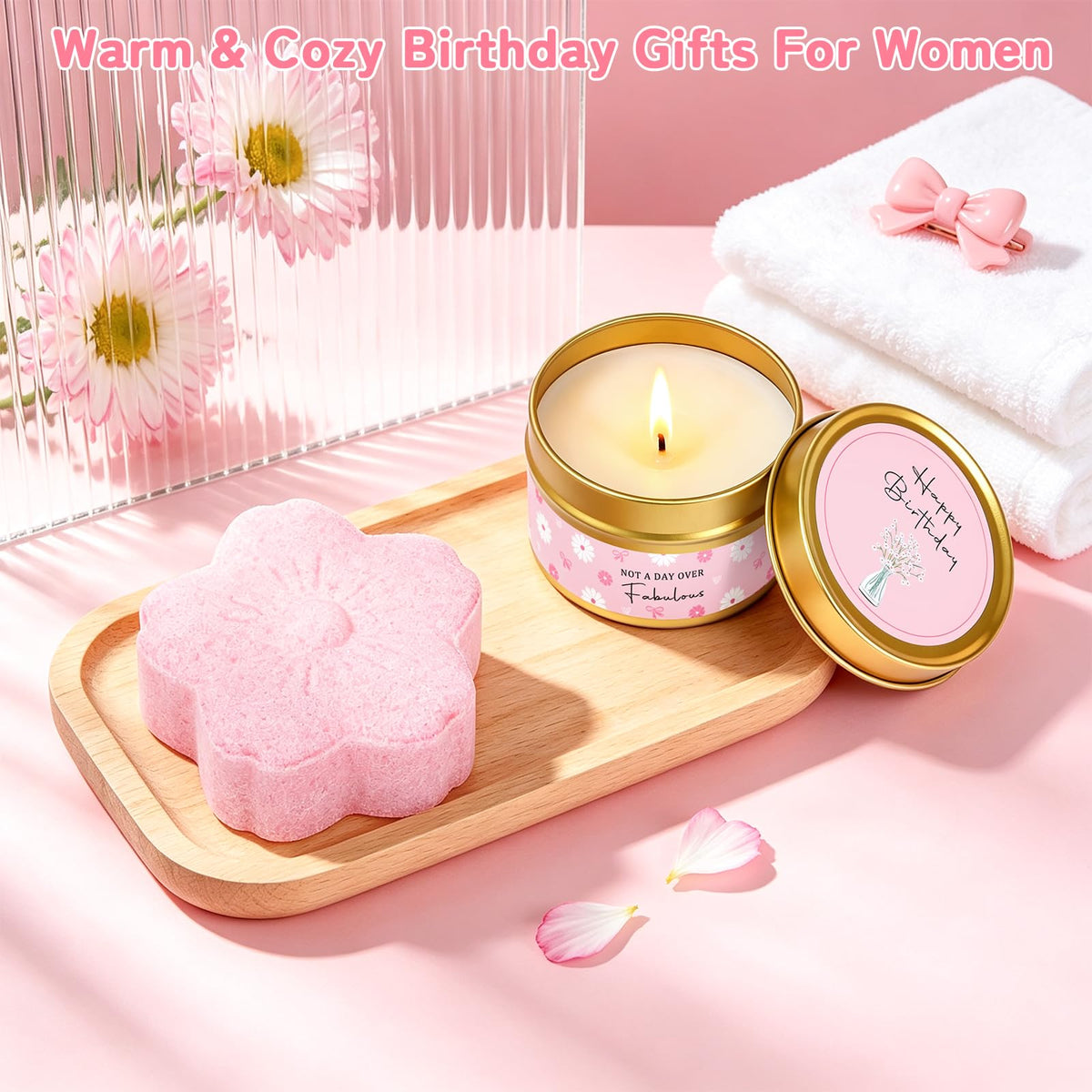 Pink Self Care Relaxing Gift Set Q640