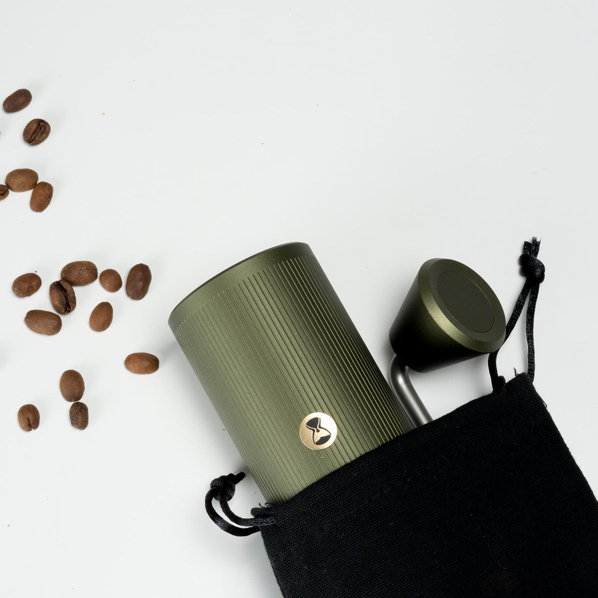 Manual Stainless Steel Conical Burr Coffee Grinder 20g D542