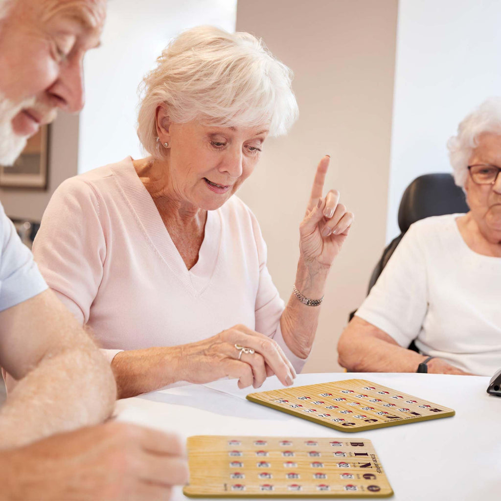 Bingo Cards with Sliding Windows 100 Pack E3783