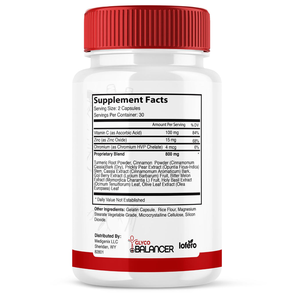 90 Capsules Blood Level Support Supplement C7926