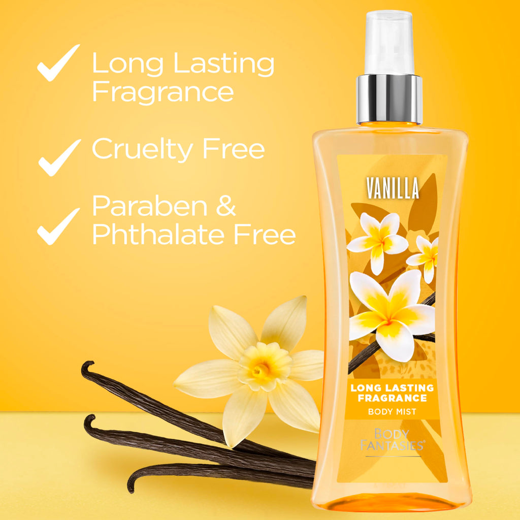 Vanilla Body Spray 8 fl oz (Pack of 2) E172