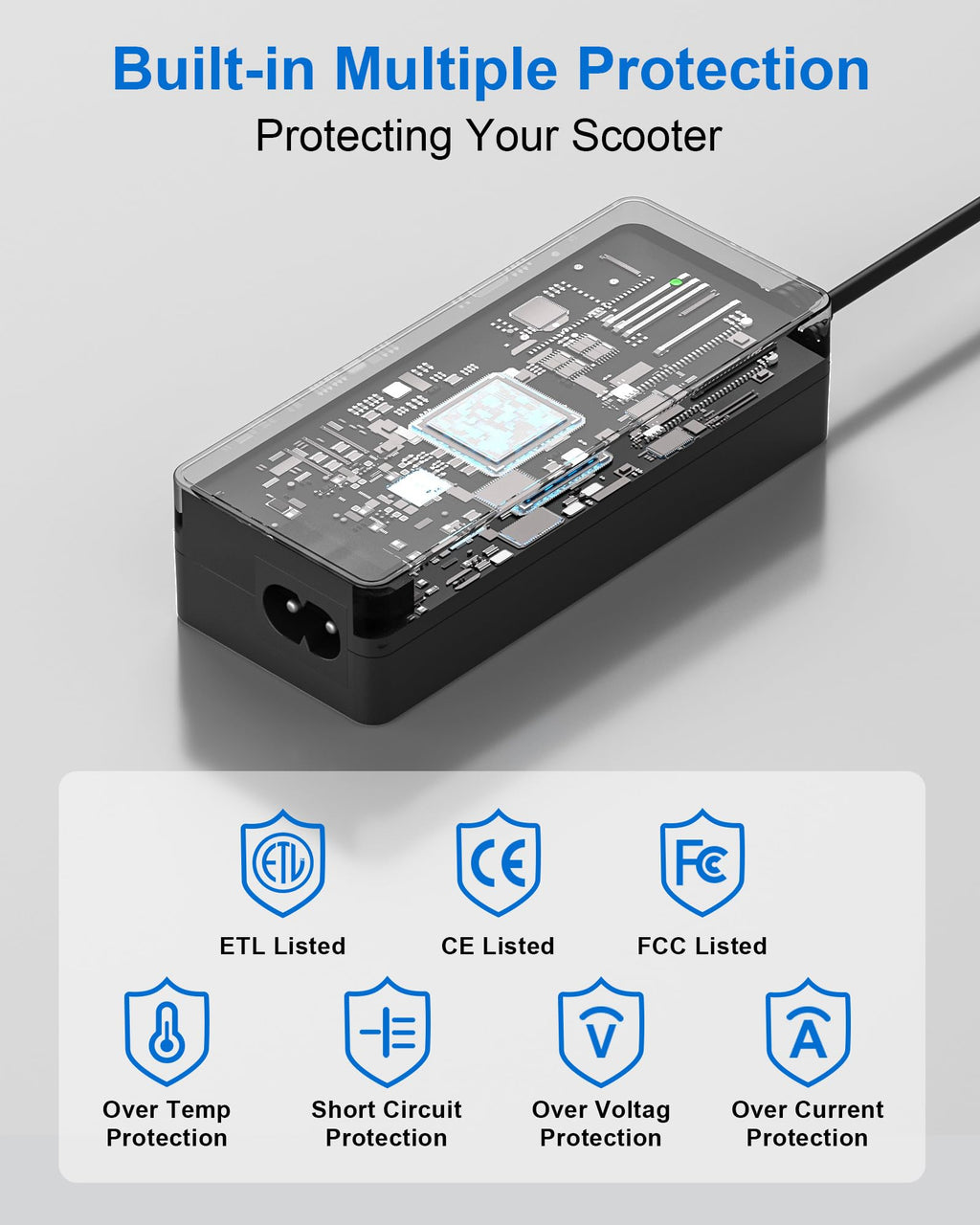 42V 2A Scooter Charger N307