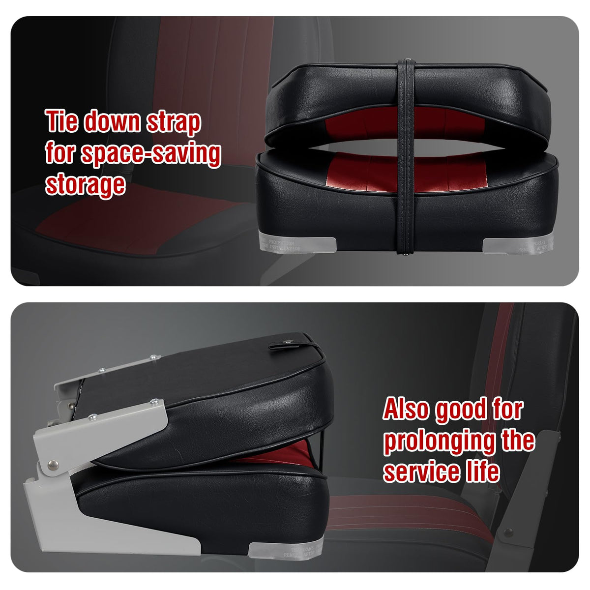 Low Back Folding Boat Seats 2 Pack R457595