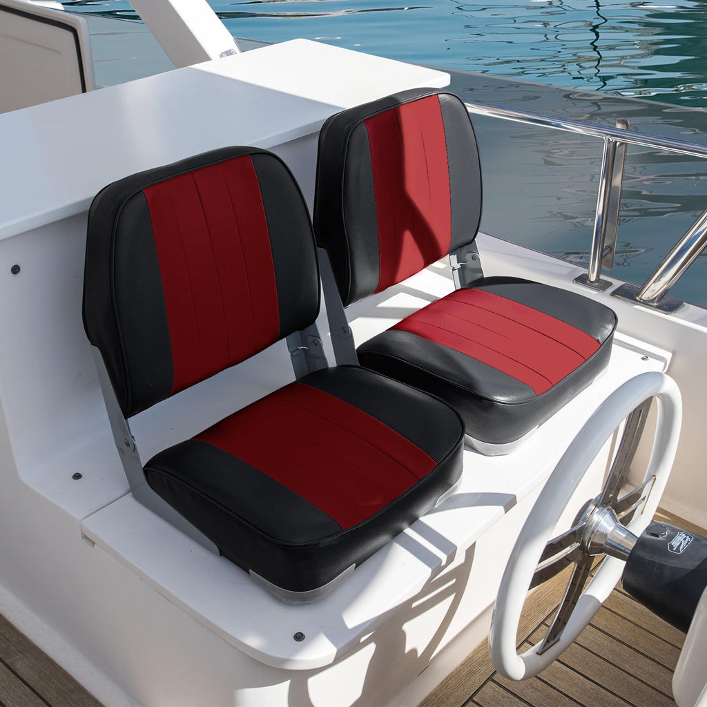 Low Back Folding Boat Seats 2 Pack R457595