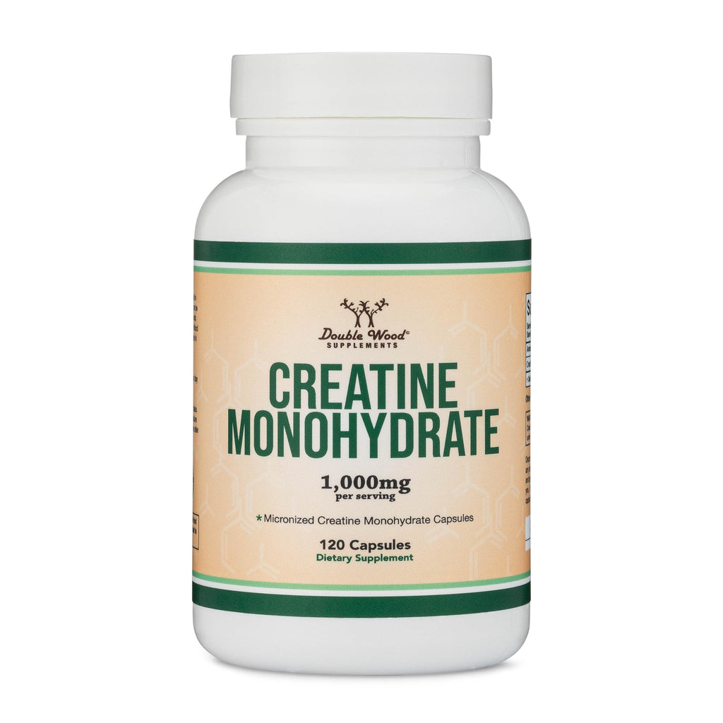 Creatine Monohydrate Capsules 1,000mg Vegan 120 Capsules P251323