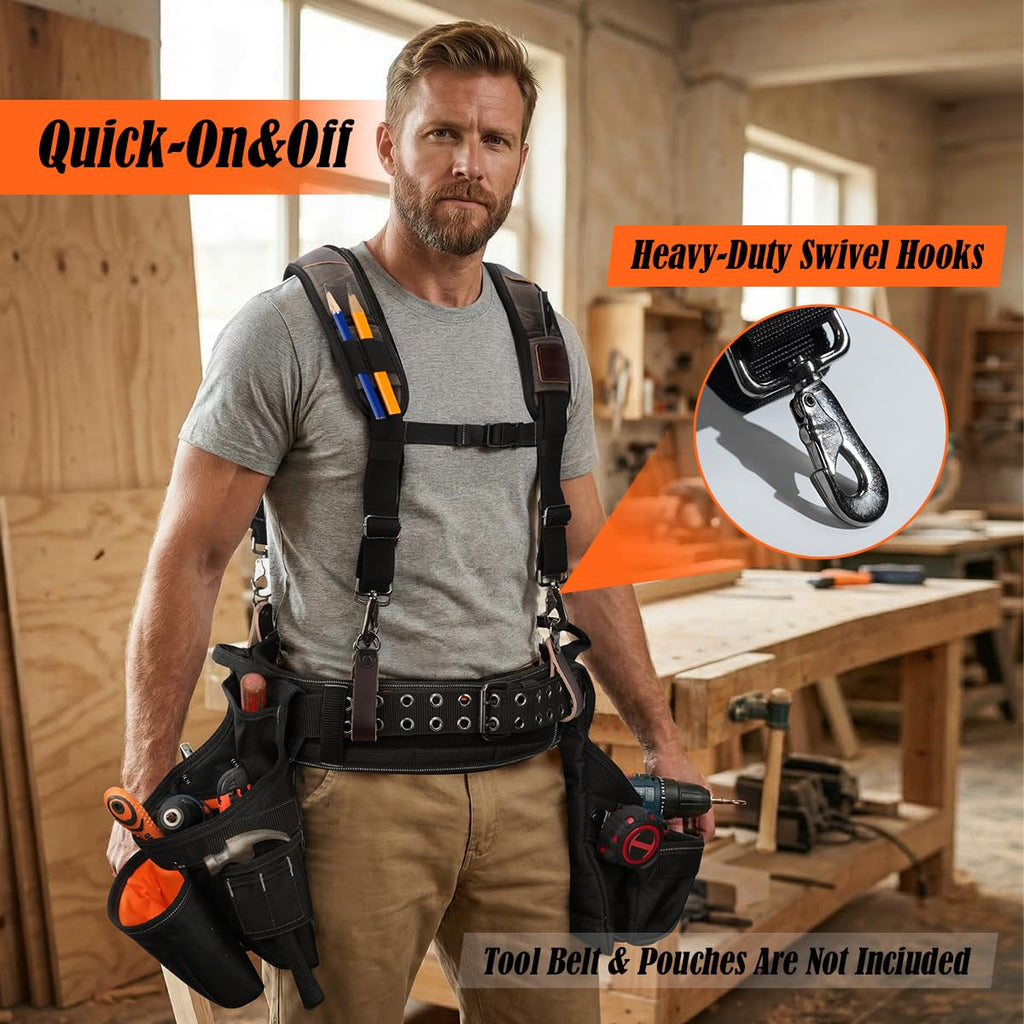 Canvas Tool Belt Suspenders C4829