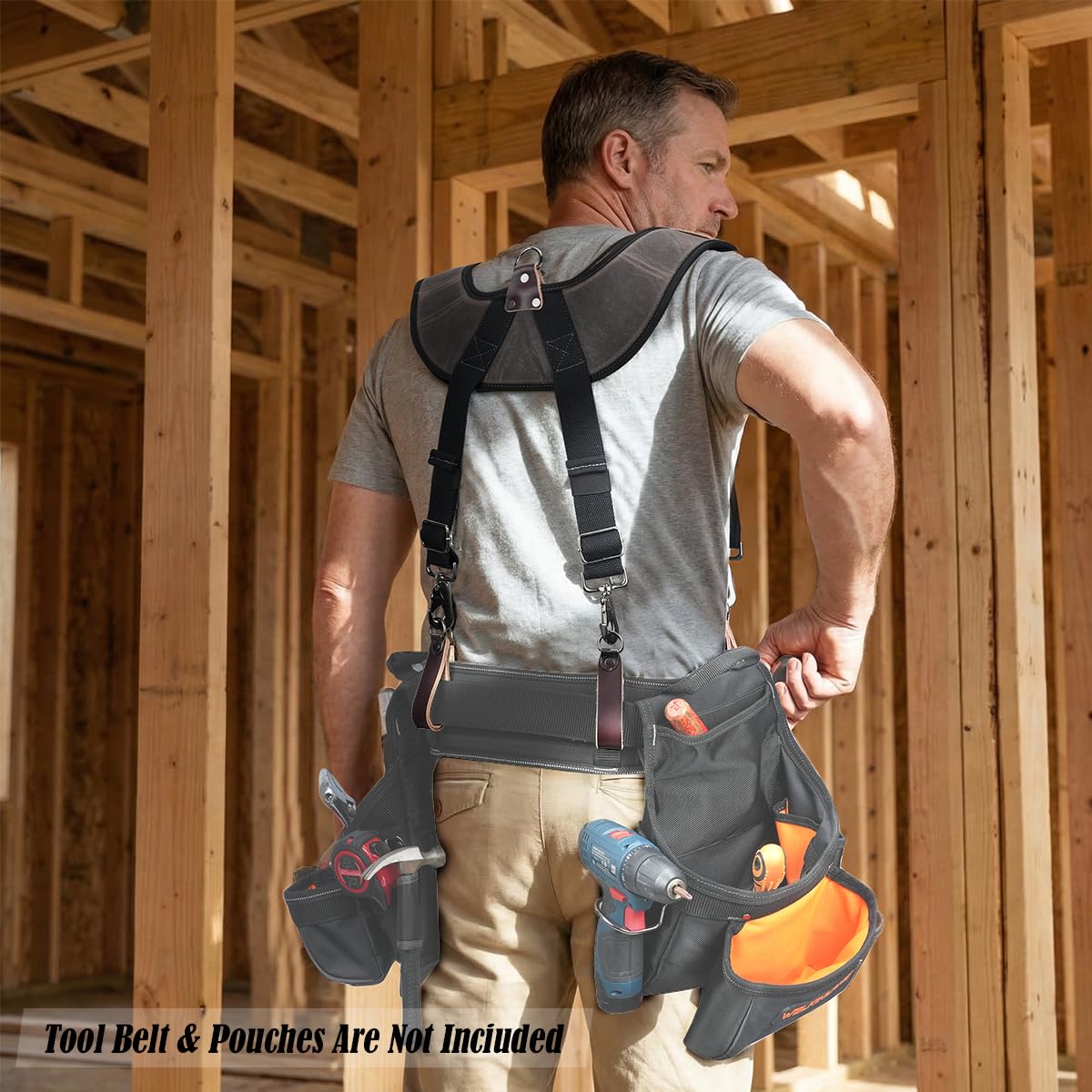 Canvas Tool Belt Suspenders C4829