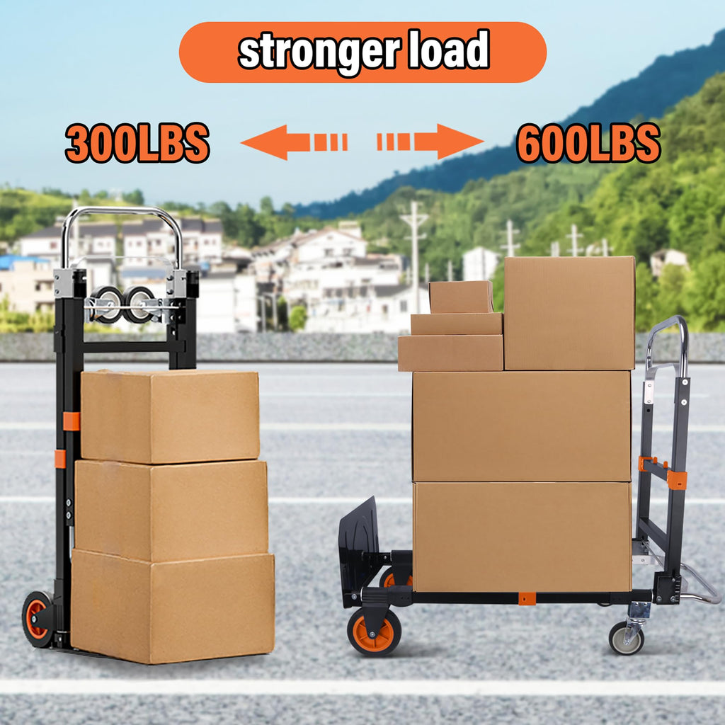 3 in 1 Folding Hand Truck 500lbs Capacity L94719
