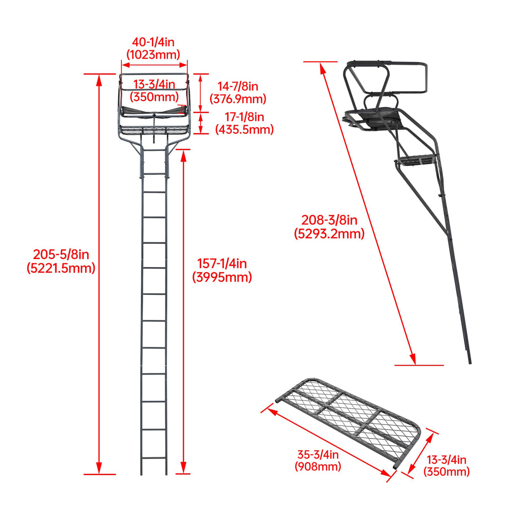 2-Man Ladder Tree Stand G14252